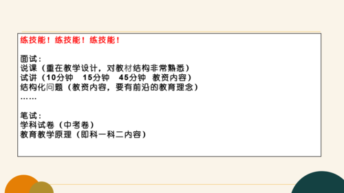 PPT内容板块：求职攻略